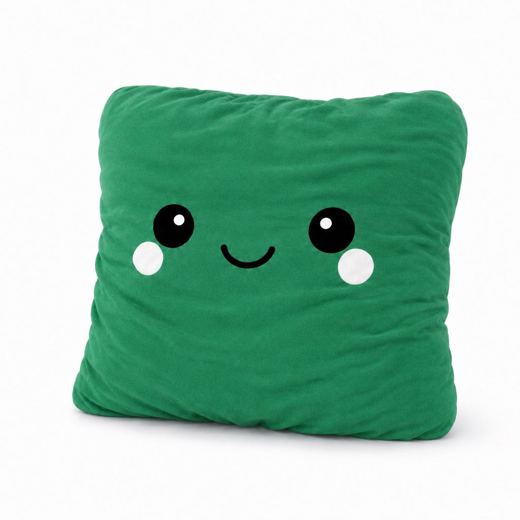 MY-KU-MO Smiley Face Pillow