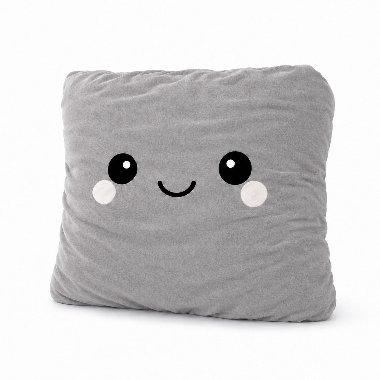 MY-KU-MO Smiley Face Pillow