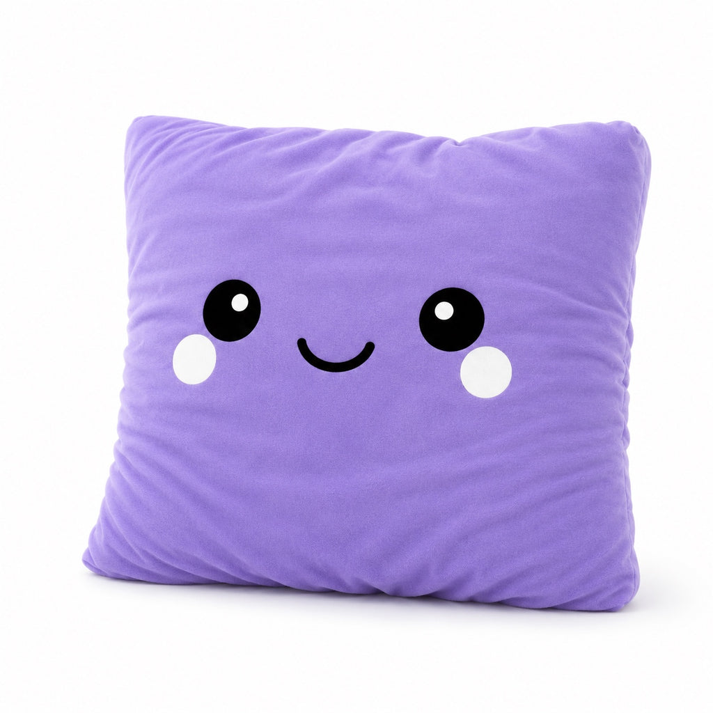MY-KU-MO Smiley Face Pillow