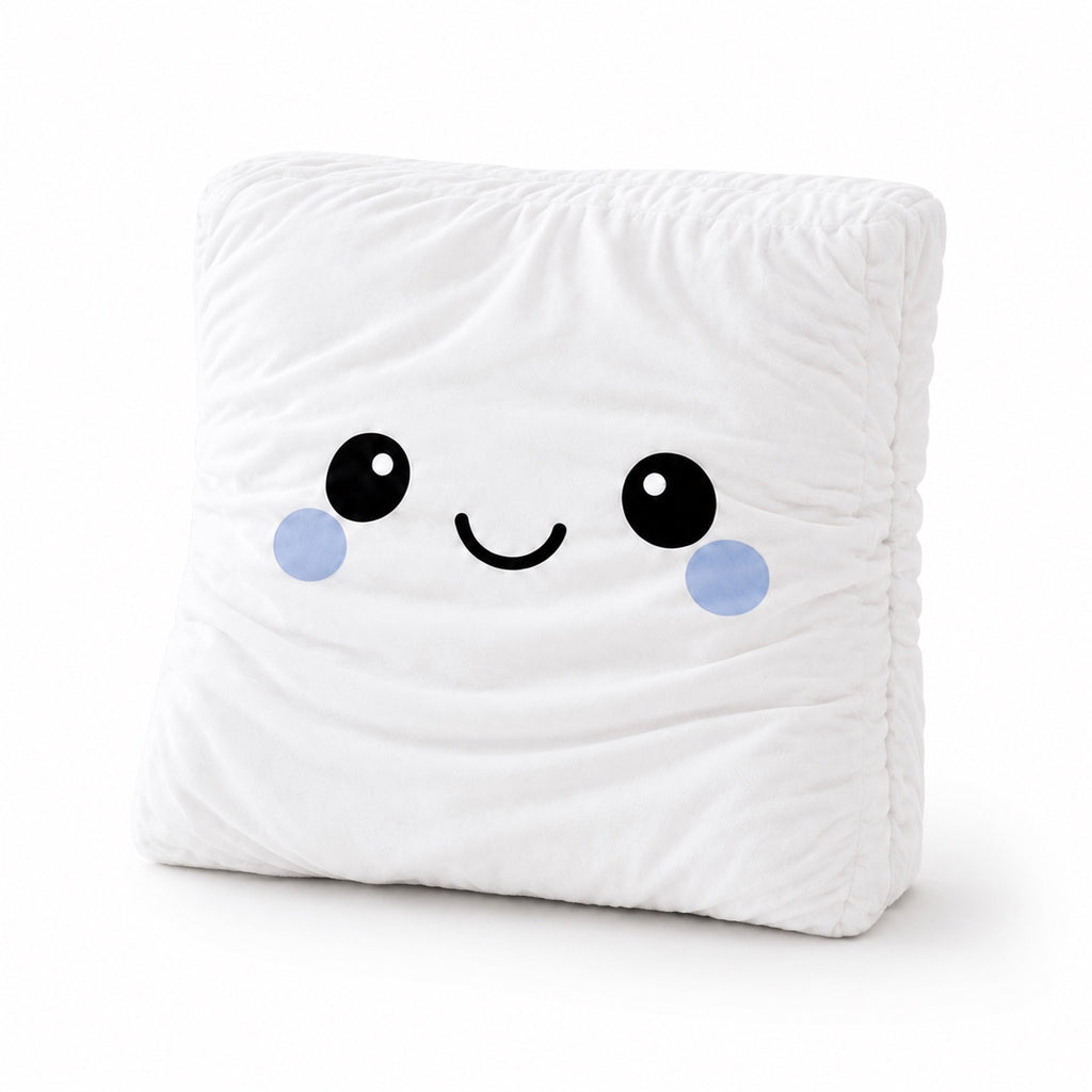 MY-KU-MO Smiley Face Pillow