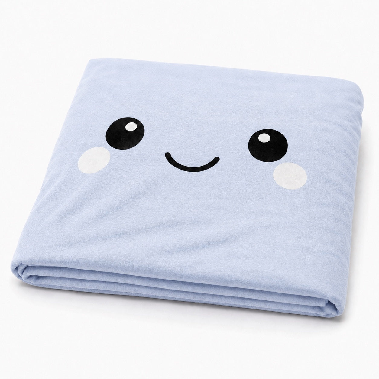 MY-KU-MO Blue pillowcase — washable Viscose from Bamboo replacement cover, cover only